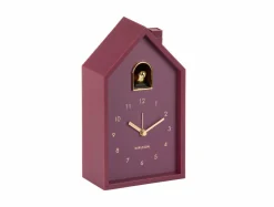 Karlsson Wekker Modern Cuckoo Oro donker mauve Outlet