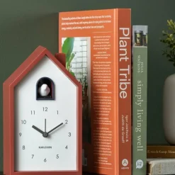 Karlsson Wekker Modern Cuckoo Rood Discount