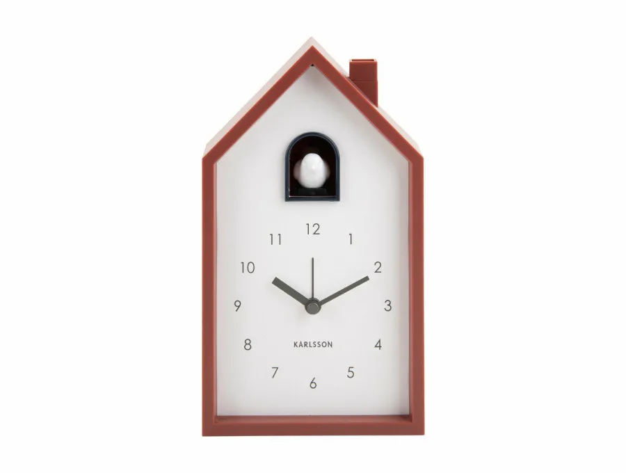 Karlsson Wekker Modern Cuckoo Rood Discount