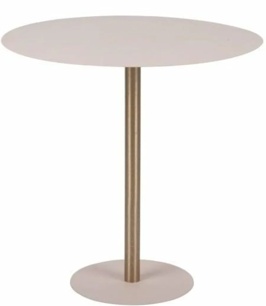 Leitmotiv Bijzettafel Dex Warm grijs Ø 50 cm Outlet