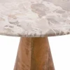 Leitmotiv Bijzettafel Force Marmer met mango Ø 40 cm Sale