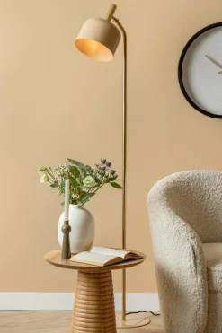 Leitmotiv Bijzettafel Force striped groot mango Online