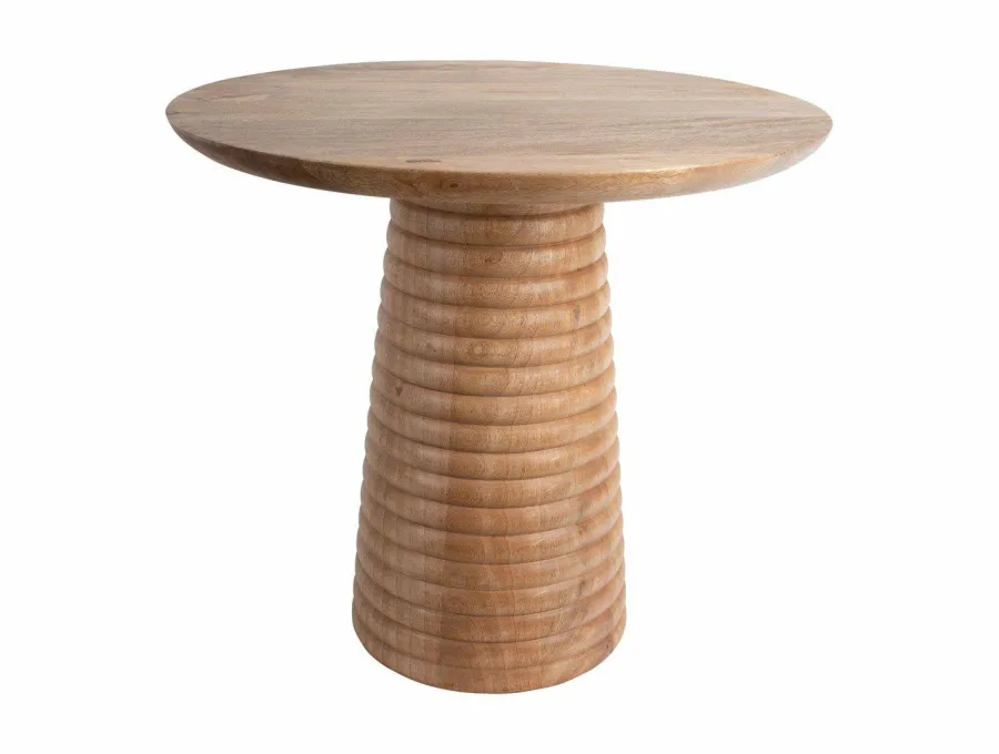 Leitmotiv Bijzettafel Force striped groot mango Online