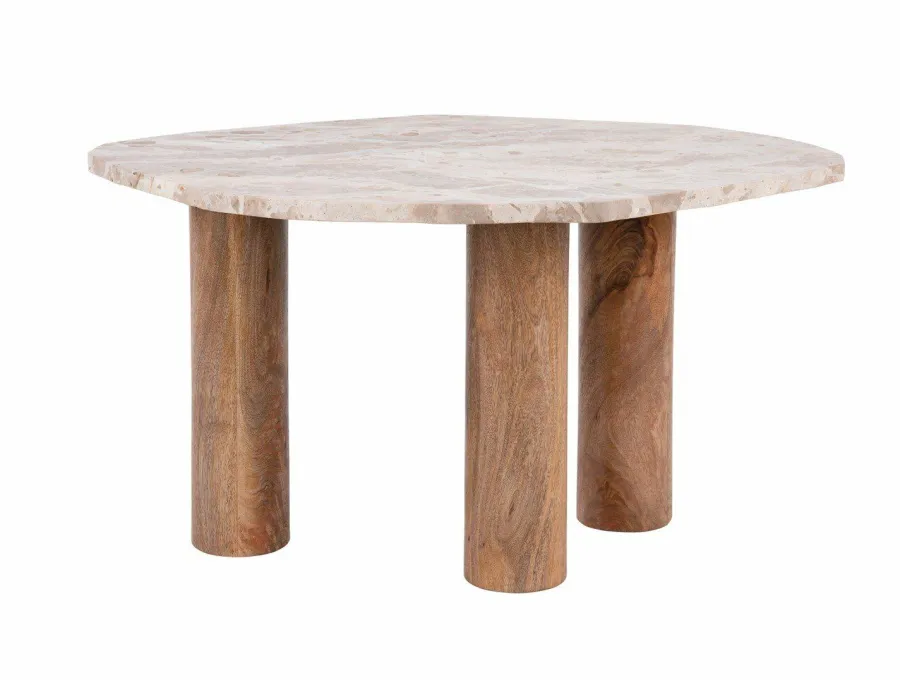 Leitmotiv Bijzettafel Organic marmer Online