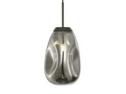 Leitmotiv Hanglamp Blown Glass Medium rookglas Best