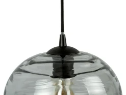 Leitmotiv Hanglamp Glamour Globe glas smoke Discount