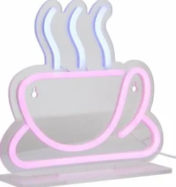 Leitmotiv Neon licht Coffee roze New