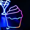 Leitmotiv Neon licht Colour Changing Cupcake Discount