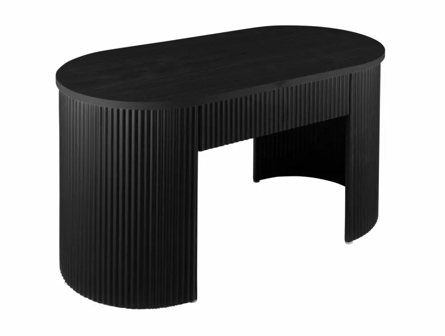 Leitmotiv Salontafel Estriado zwart Discount