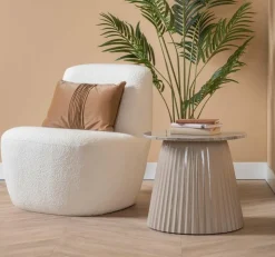 Leitmotiv Salontafel Luscious Con zand bruin New