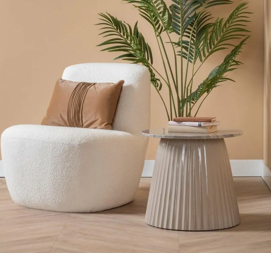 Leitmotiv Salontafel Luscious Con zand bruin New