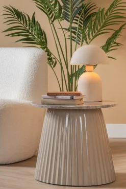 Leitmotiv Salontafel Luscious Con zand bruin New
