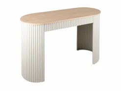 Leitmotiv Sidetable Estriado zacht warm grijs Hot