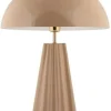 Leitmotiv Tafellamp Amplio XL soft bruin New
