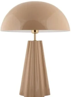 Leitmotiv Tafellamp Amplio XL soft bruin New