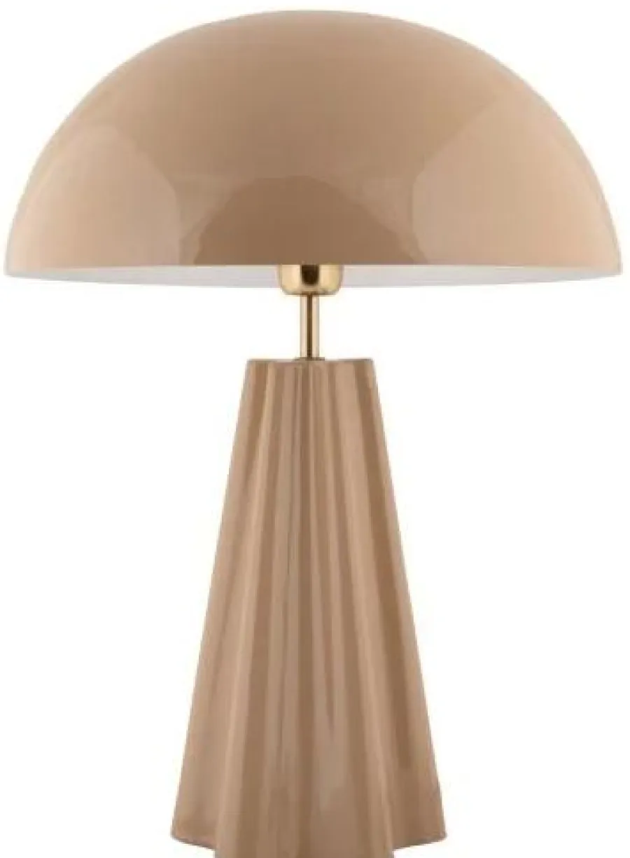 Leitmotiv Tafellamp Amplio XL soft bruin New