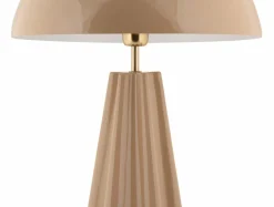 Leitmotiv Tafellamp Amplio XL soft bruin New