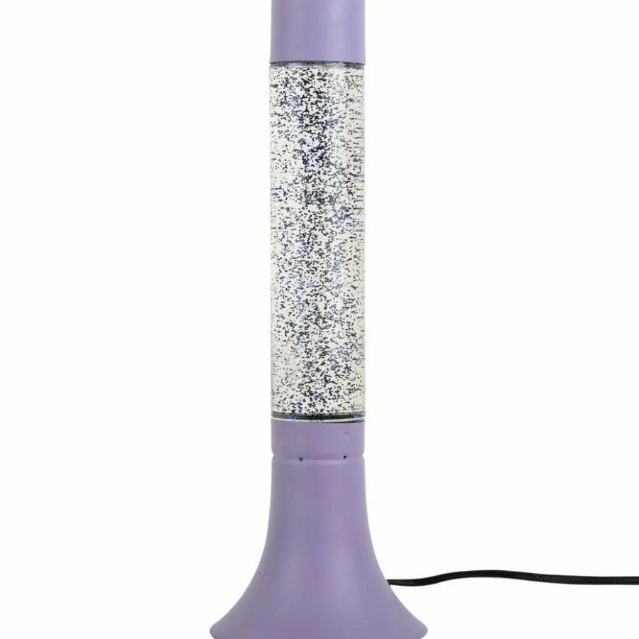 Leitmotiv Tafellamp Astro Glitter zacht purple met helder purple glitter Hot