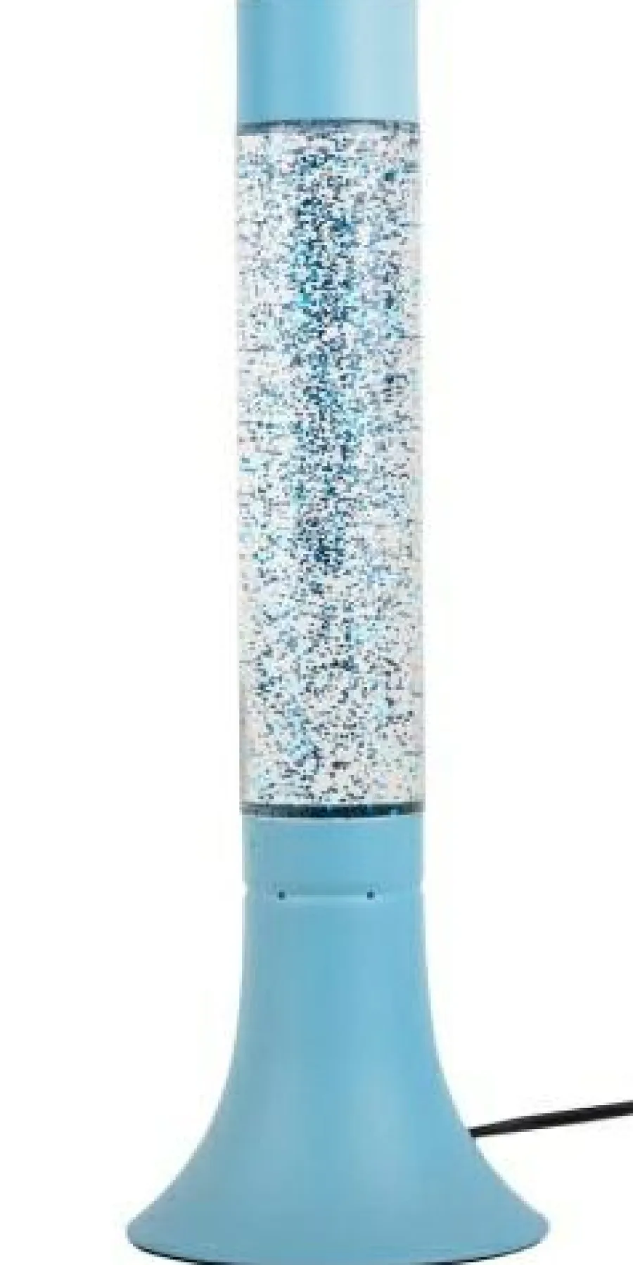 Leitmotiv Tafellamp Astro Glitter zacht blauw met helder blauw glitter Outlet