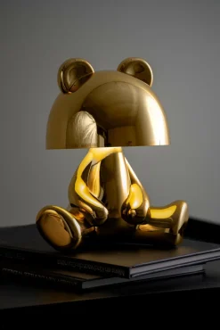 Leitmotiv Tafellamp Bear LED met bluetooth speaker goud Hot