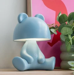 Leitmotiv Tafellamp Bear licht blauw Sale