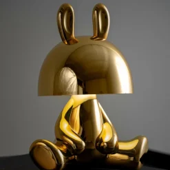 Leitmotiv Tafellamp Bunny LED met bluetooth speaker goud Online