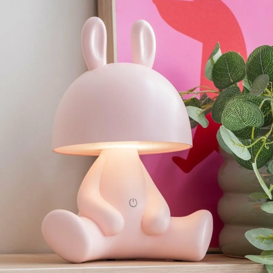 Leitmotiv Tafellamp Bunny zacht roze Clearance