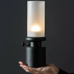 Leitmotiv Tafellamp Camp LED zwart Sale