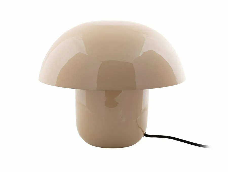 Leitmotiv Tafellamp Fat Mushroom zacht bruin Clearance