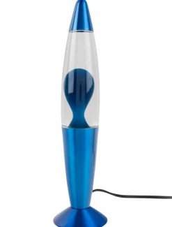 Leitmotiv Tafellamp Funky Rocket Lava blauw Hot