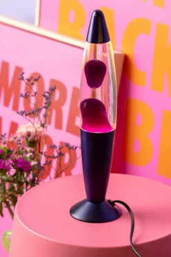 Leitmotiv Tafellamp Funky Rocket Lava paars Clearance