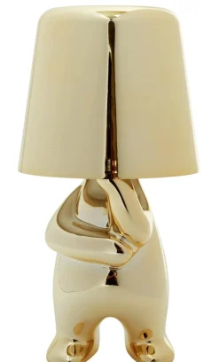 Leitmotiv Tafellamp Glossy AJ goud New
