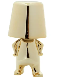 Leitmotiv Tafellamp Glossy TJ goud Sale