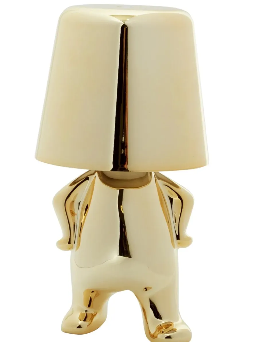 Leitmotiv Tafellamp Glossy TJ goud Sale