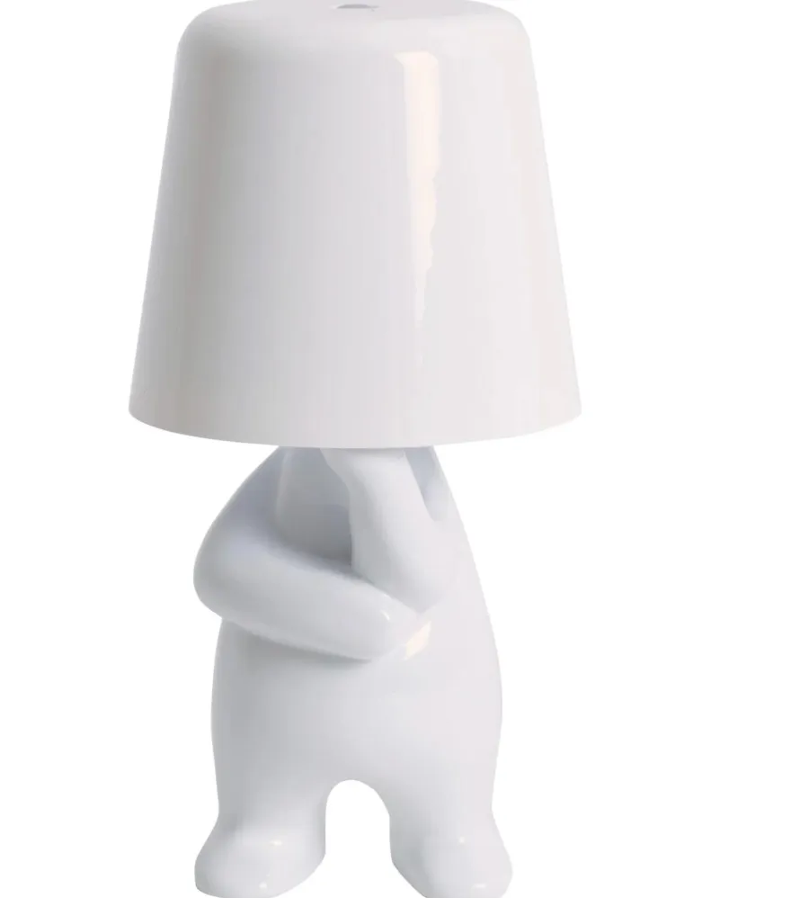 Leitmotiv Tafellamp Glossy AJ wit Clearance