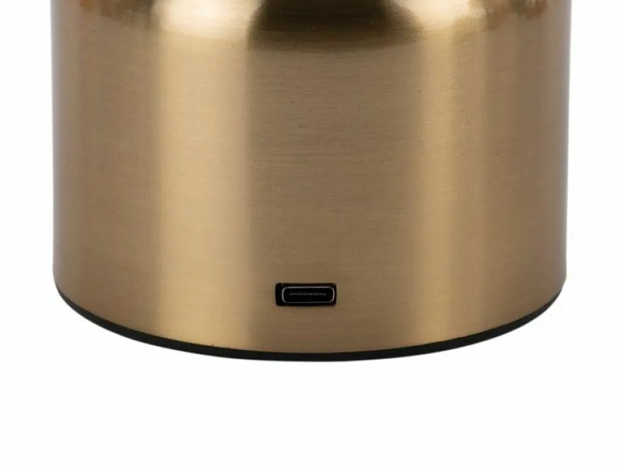 Leitmotiv Tafellamp Impetu goud LED Outlet