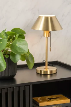 Leitmotiv Tafellamp Office Retro Plated goud Outlet