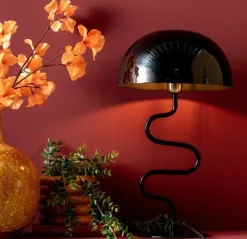Leitmotiv Tafellamp Twist zwart Hot