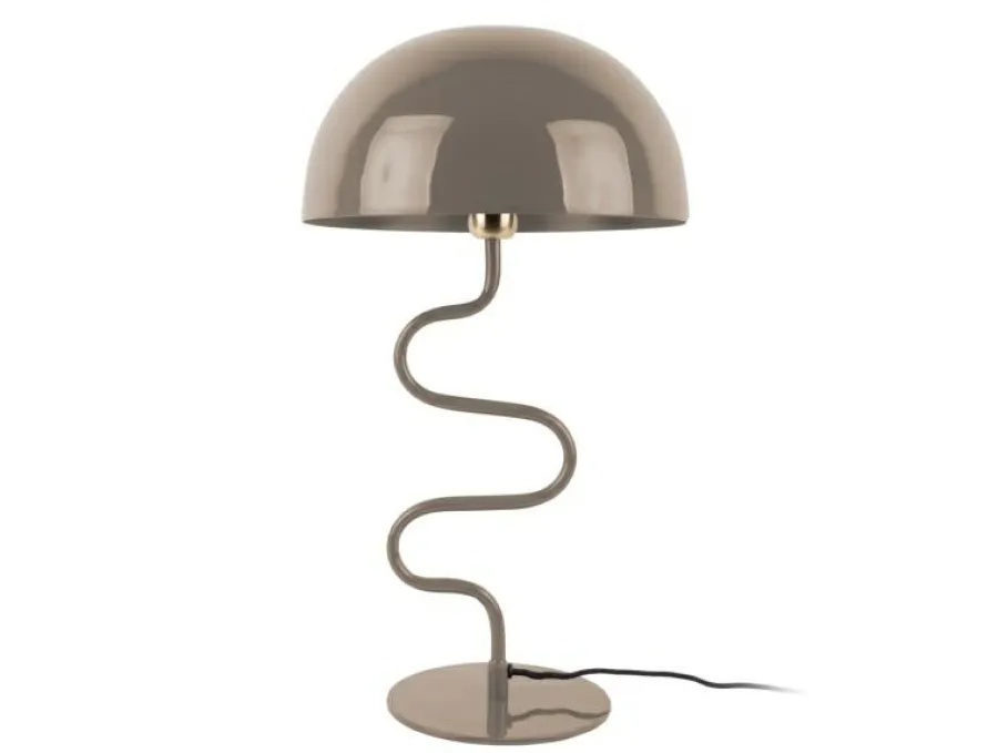 Leitmotiv Tafellamp Twist warm grijs New