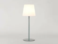 Leitmotiv Tafellamp voor binnen en buiten lichtblauw Clearance