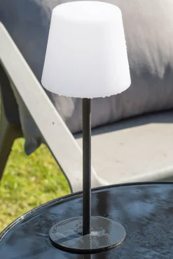 Leitmotiv Tafellamp voor binnen en buiten zwart Best
