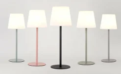 Leitmotiv Tafellamp voor binnen en buiten zwart Best