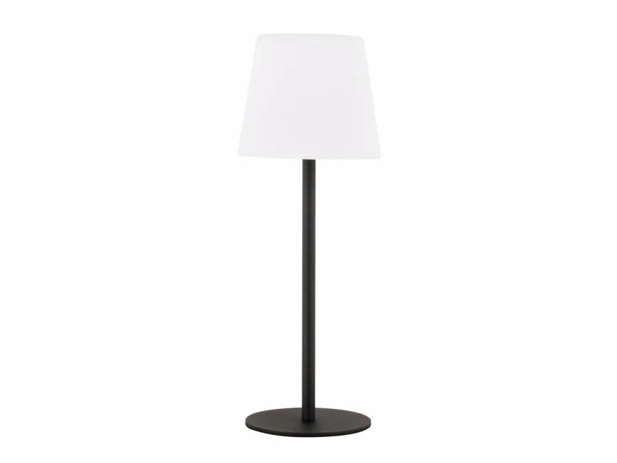 Leitmotiv Tafellamp voor binnen en buiten zwart Best