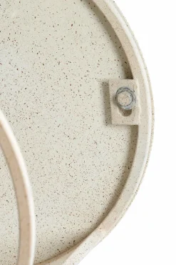 Light en Living Bijzettafel Set van 2 SADAR zand + lichtbruin gespikkeld Hot