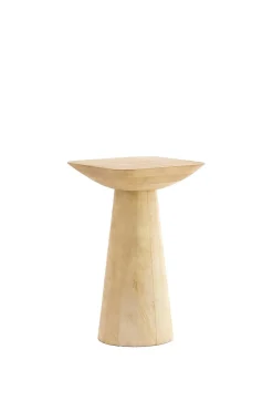 Light en Living Bijzettafel 33x33x53 cm DEGO mat naturel Online