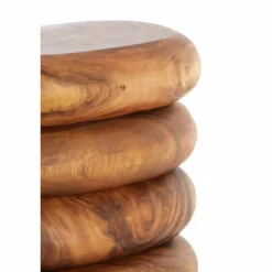 Light en Living Bijzettafel 45x31x48 cm FACUNDO hout naturel Clearance