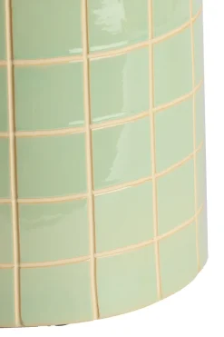 Light en Living Bijzettafel Ø33x44 cm MAUCHO keramiek licht groen+crème Online