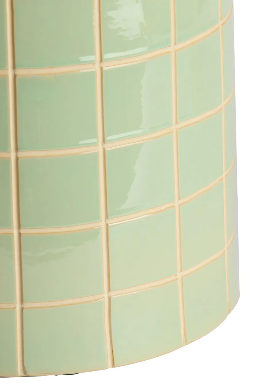 Light en Living Bijzettafel Ø33x44 cm MAUCHO keramiek licht groen+crème Online