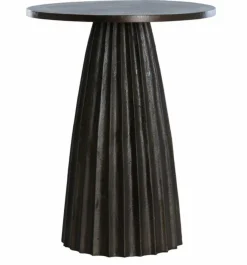Light en Living Bijzettafel Ø40x51 cm VEGLIA mat donker bruin Sale