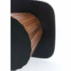 Light en Living Bijzettafel 45x45x40 cm OKATO crème+hout bruin Outlet